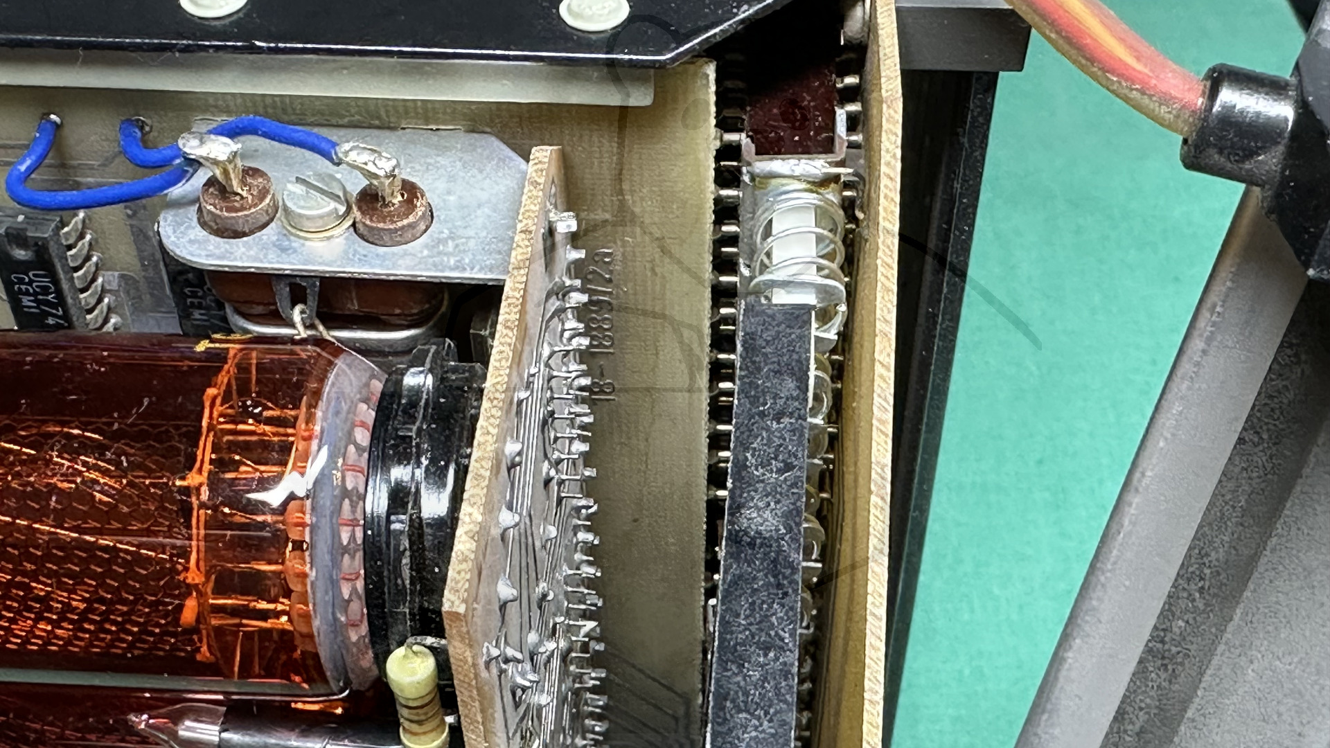 Detailansicht Nixieplatine